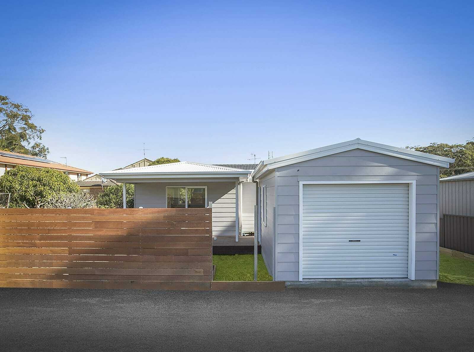 Nelson Bay granny flat has a new take on a classic design