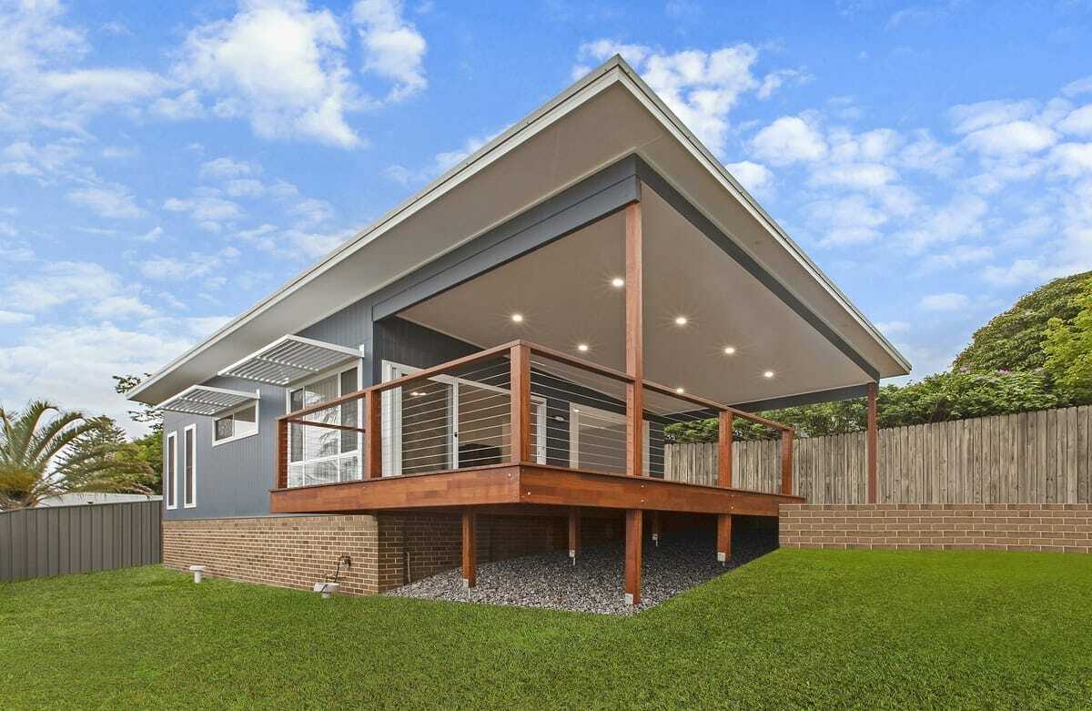 Newcastle granny flat built for beachside holiday home
