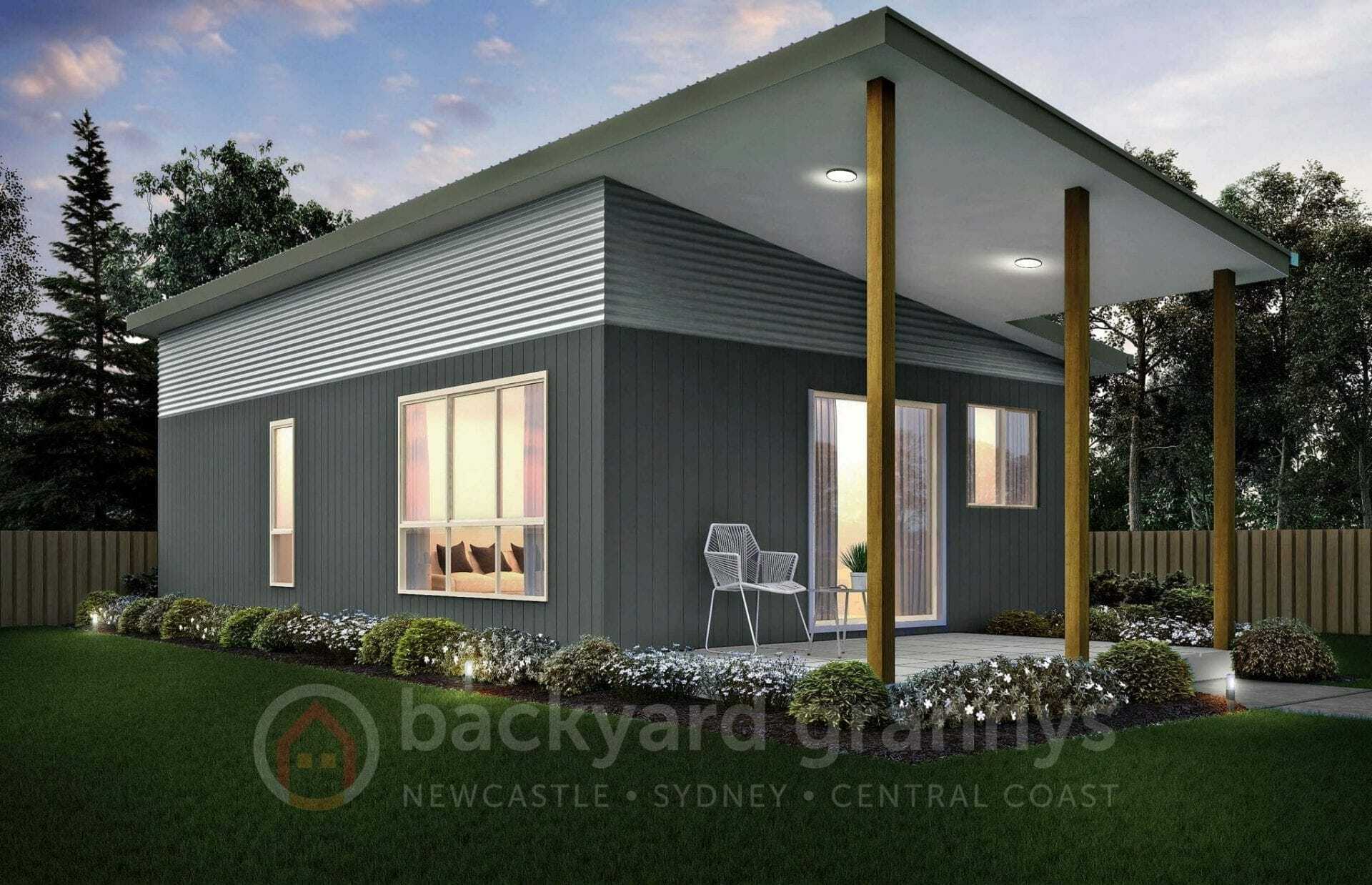 The Allambie 2-bedroom Granny Flat Design